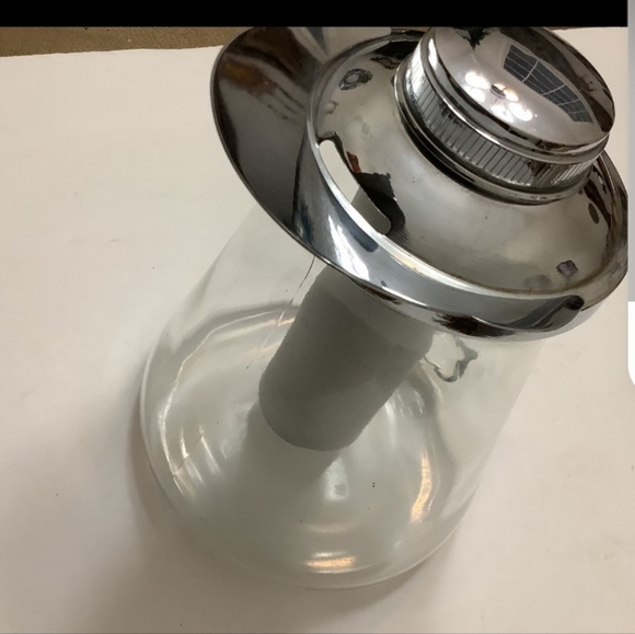 Vintage Gilley Chill It Pitcher ChilliTube Insert Metal MCM Design Water - Picture 4 of 7